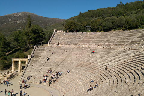 Tour privado de la isla de Hidra a Nauplia, Epidauro y MicenasExcursión Privada por la Isla de Hydra a Nauplia-Epidauro-Micenas