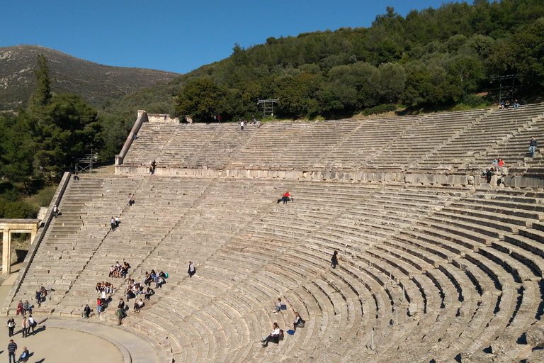 Tour privado de la isla de Hidra a Nauplia, Epidauro y MicenasExcursión Privada por la Isla de Hydra a Nauplia-Epidauro-Micenas