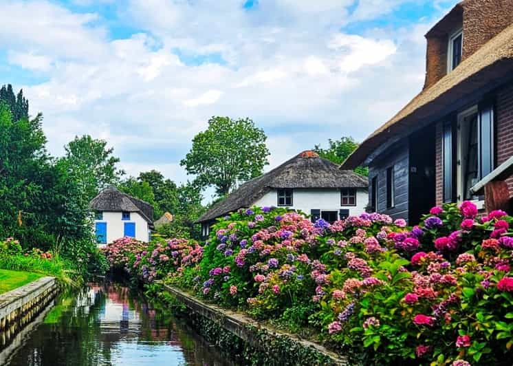 From Amsterdam: Giethoorn & Zaanse Schans Tour w/ Small Boat | GetYourGuide