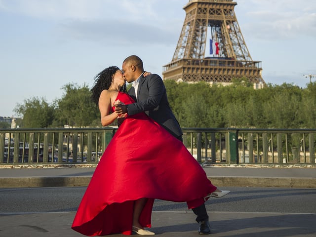 París: Sesión fotográfica privada en la Torre Eiffel