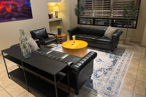 Visite panoramique de Las Vegas/Pahrump avec dégustation de vin et nourritureLas Vegas / Pahrump Dégustation de vins et collations