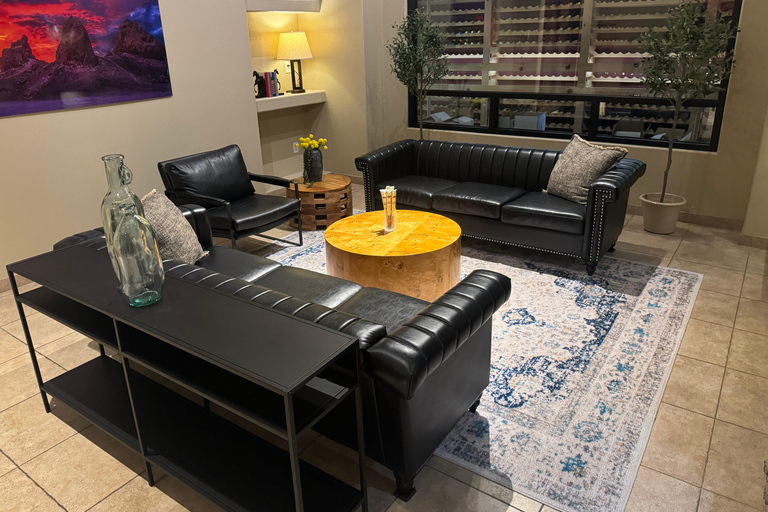 Visite panoramique de Las Vegas/Pahrump avec dégustation de vin et nourritureLas Vegas / Pahrump Dégustation de vins et collations