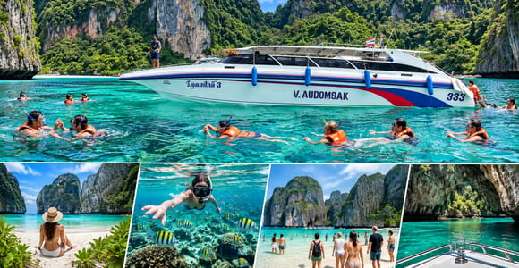 Phuket: Phi Phi, Maya Bay & Pileh Lagoon by Speedboat