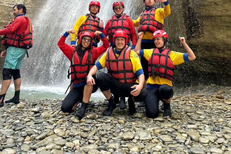 From Tirana: Osumi Canyons Rafting Day-Trip with Lunch