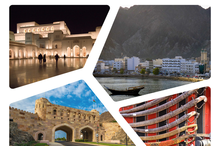 Tour espresso della città di Muscat con o senza pasto localeTour privato