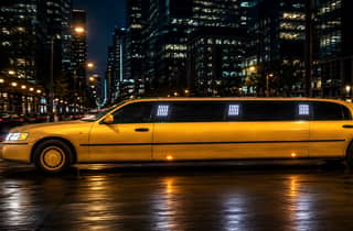 Amsterdam: VIP-Erlebnis in der Limousine mit unbegrenzt Champagner