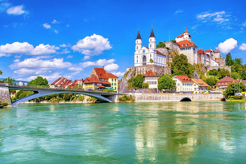 Viagem privada de 1 dia de Basileia a Lucerna, Aarburg e Castelo