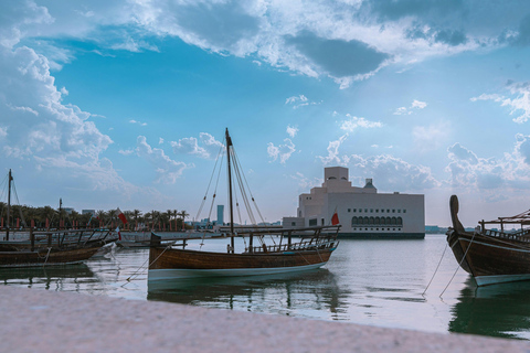 Doha: Private Dhow Cruise with Dinner and Music Private Dhow Cruise (Up to 06 Guests) – 3 Hours