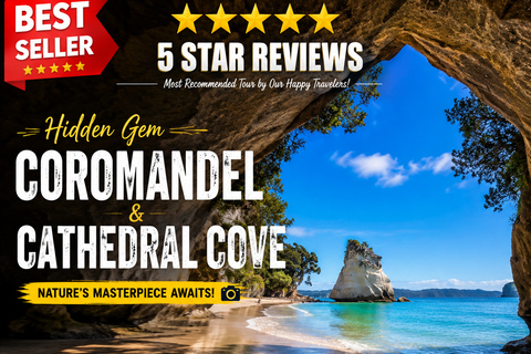 Auckland: Hidden Gem Coromandel& Cathedral Cove Private Day