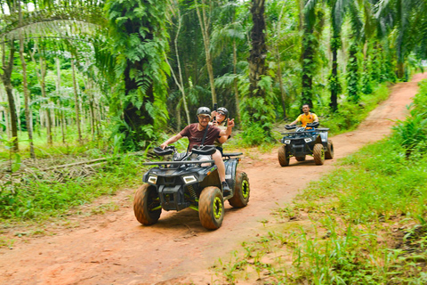 Krabi: Aventura en quad todoterreno en Nature View Point60 minutos en quad con pasajero