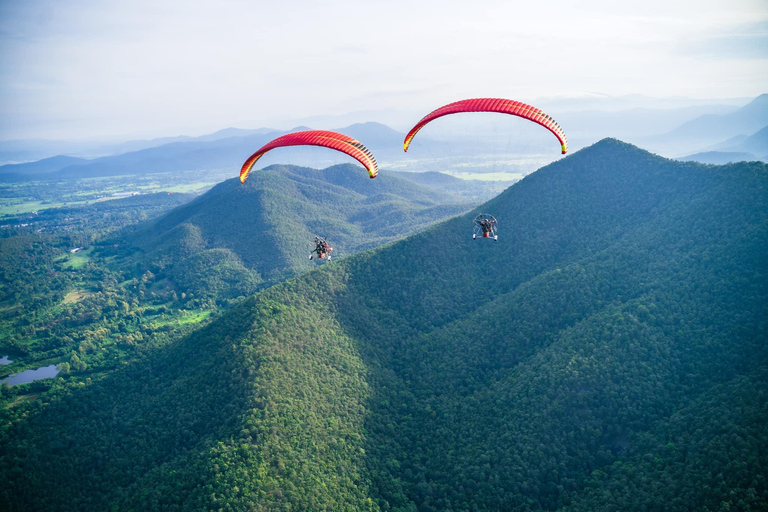 Chiang Mai Paramotor Flying Experience 15-20 Minute Flight Only
