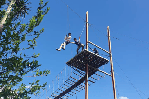 Pattaya: Avventura in zipline con 25 piattaforme e opzione per bambiniCorso per adulti