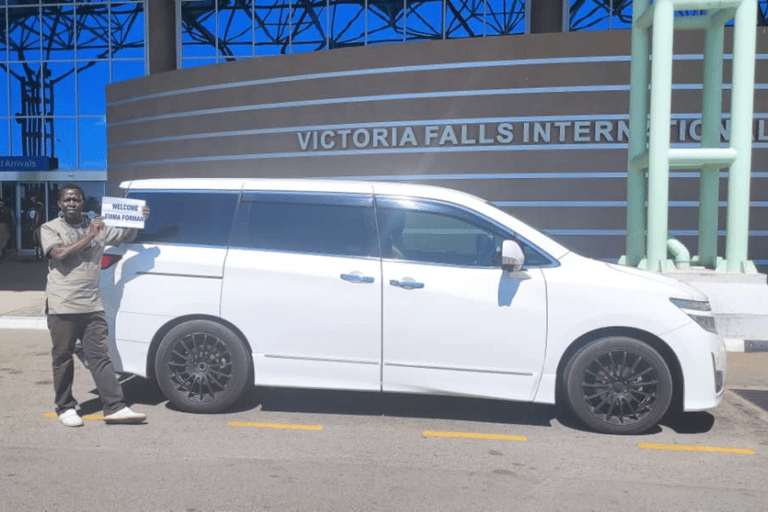 Victoria Falls Airport: Small Group Airport Transfer in Van Airport Transfer in Minivan, small group