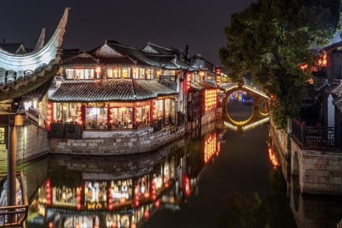 Shanghai: Xitang Night Water Town & Paddleboard Trip