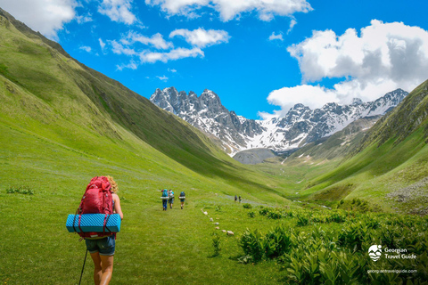 from kazbegi to Gergeti Church, Gveleti Waterfall, Dariali