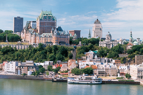 Québec City: Old Town Walk and Panoramic Ferry to Lévis Quebec City from the River