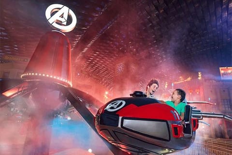 Dubai: IMG World Tickets with Shared Transfers