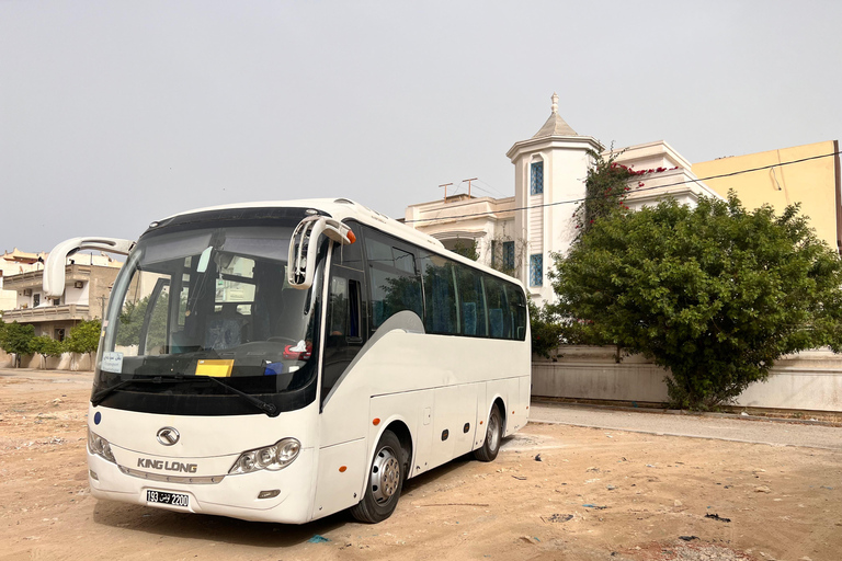 Transfert privé aller-retour à l'aéroport de Tunis Carthage