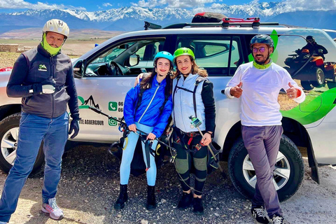 Marrakech: Parapente sobre el desierto de Agafay y vistas al monte Atlas