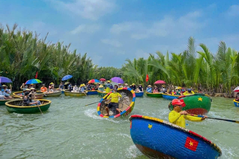 Hoi An: Basket Boat Ride in the Coconut Forest Tour experience include option hotel Pick up and Drop-off