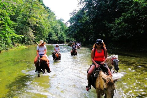 From Puerto Plata: Horseback ride along the mountain river