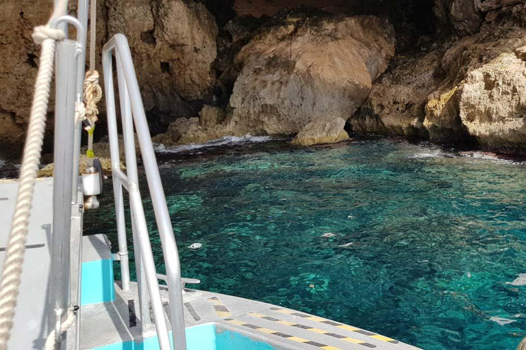 Mallorca: Caves, Cliffs, and Coves Boat Trip Tour with Santa Ponsa Pier Meeting Point 1:45pm