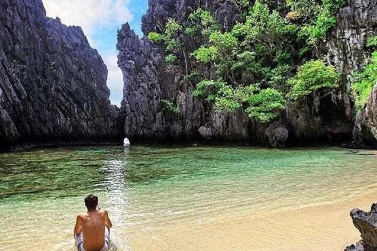 Tour privato El Nido Shrine &amp; Beach Escapade All InclusiveTour del Santuario e della spiaggia di El Nido - Tour C