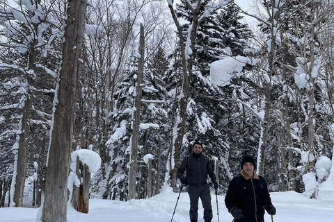 Shikotsu-Toya National Park: Guided Snowshoe Hike and Onsen Shikotsu-Toya National Park: Guided Snowshoe Hike and Onsen.
