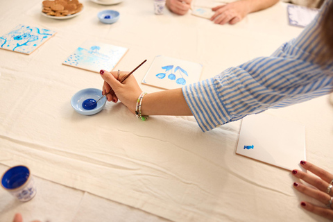 أمستردام: ورشة رسم البلاط الأزرق الهولندي التقليدي