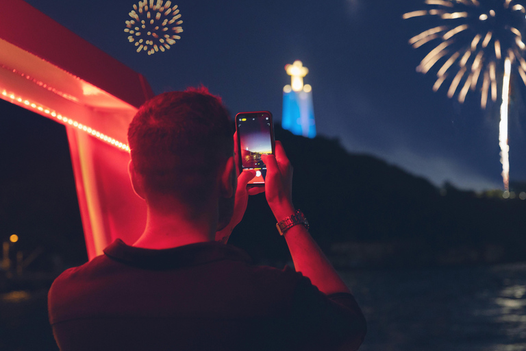 Lisbon: New Year's Eve Cruise with DJ, Open Bar & Fireworks Two-Deck Ship with DJ, Open Bar & Fireworks