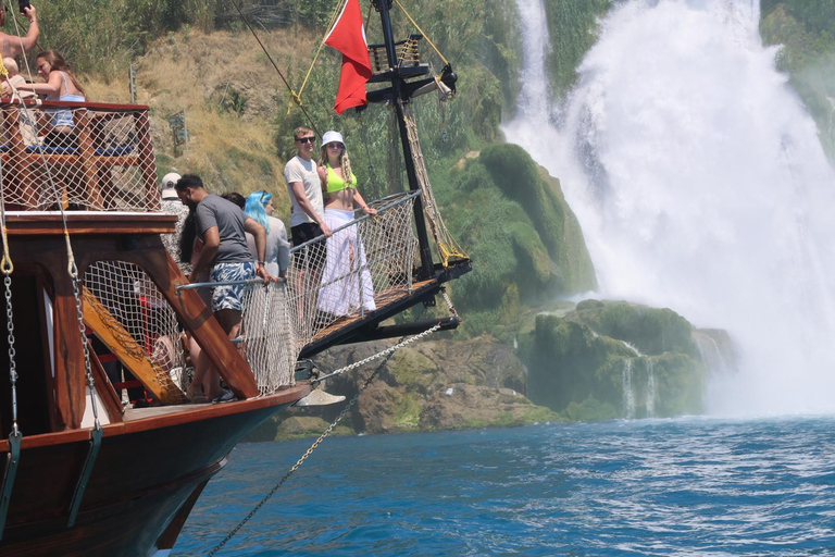 Antalya: Relaxing Waterfall Cruise with Lunch & Swim Stops Without Hotel Transfer
