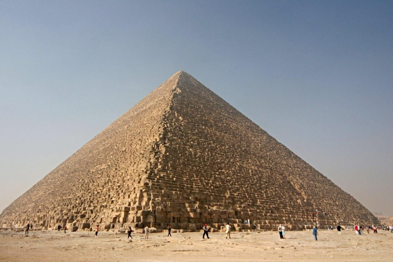 Visite d'une demi-journée aux pyramides de Gizeh et promenade d'une heure en felouque