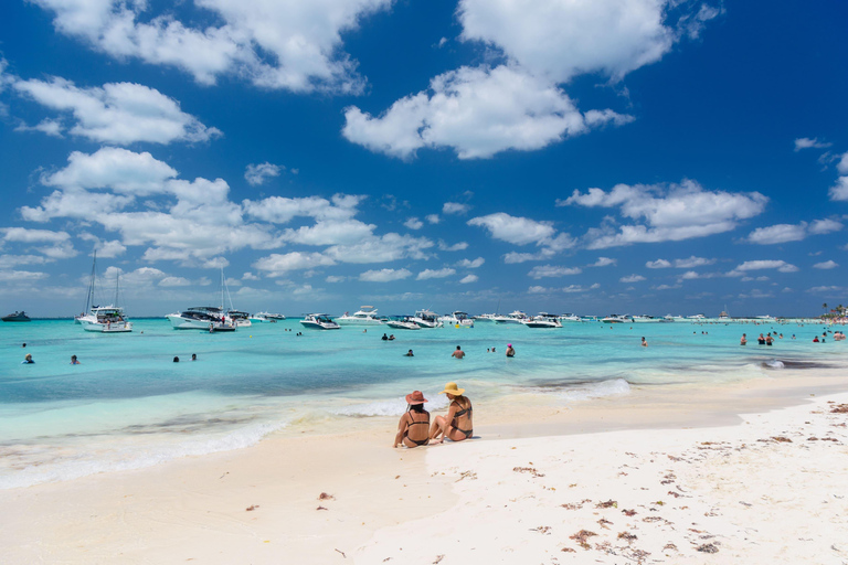 Cancun : Excursion en voiturette de golf à Isla Mujeres, Open Bar et déjeuner