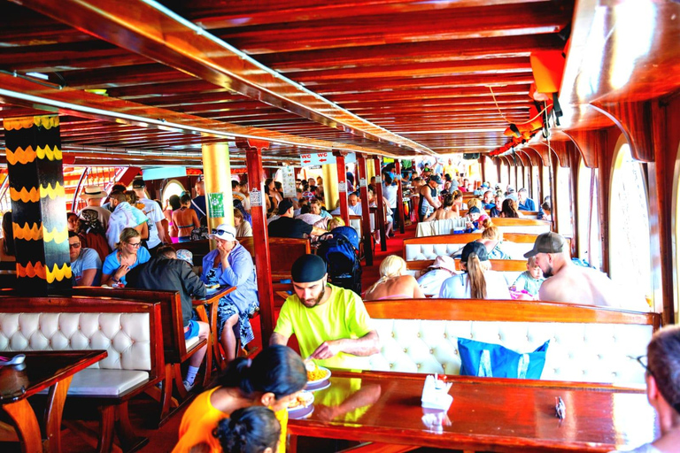 Alanya: tour en barco con almuerzo y fiesta de la espuma