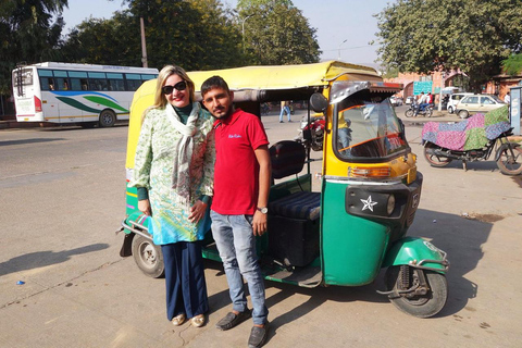 Jaipur: Tour privato di un giorno intero della città in Tuk-Tuk con servizio di prelievoTukTuk e autista