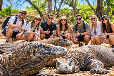 Day Trip to Komodo with Luxury Boat Dragon Guarantee & Drone