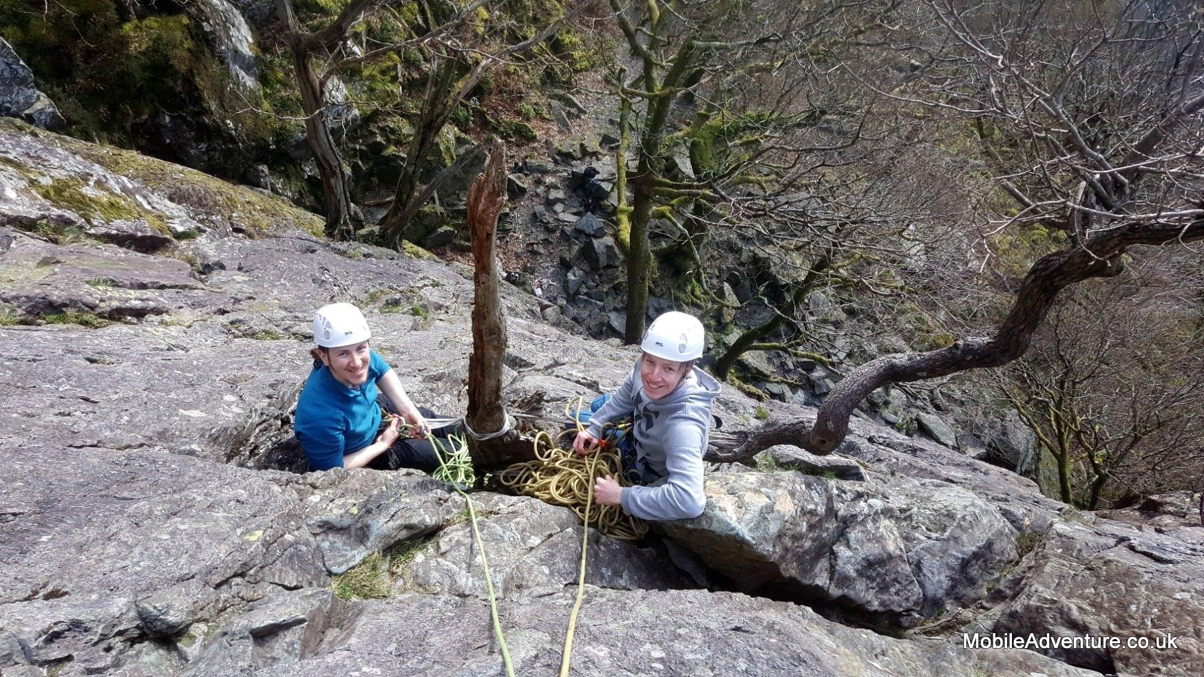 Keswick: Schnupperkurs im Felsenklettern im Freien im Lake District