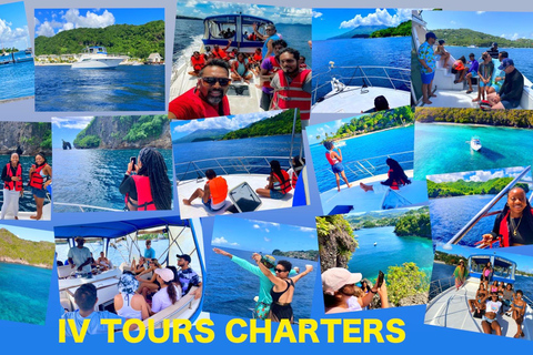 Bequia Day Cruise with Drinks and Photos