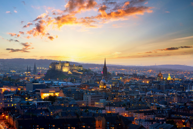 Edinburgh: Enter the Castle, Complete City Audio Guide Edinburgh: Enter the Castle & City Map