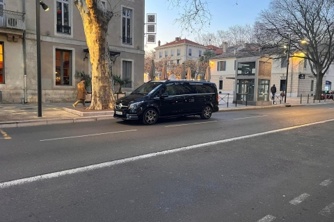 Wycieczka 1-dniowa z Marsylii do Aix-en-Provence i CassisMercedes V-Class 300 Extra Long Van