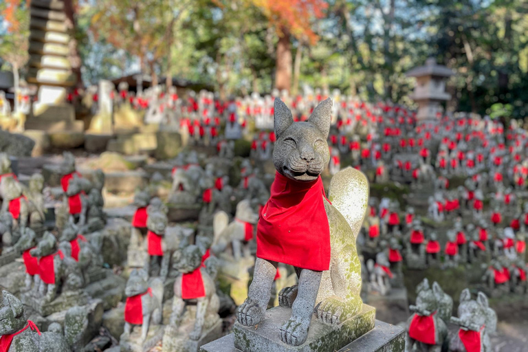 From Nagoya: Miso Factory, Fox Statue Shrine & Castle