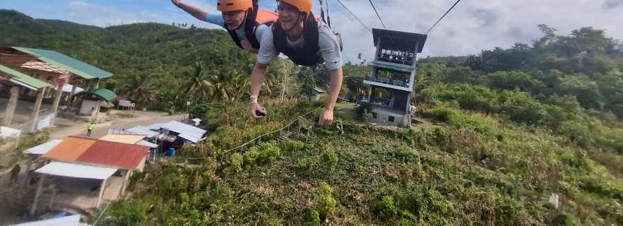 Cebu : Canyoning Kawasan avec aventure en tyrolienne