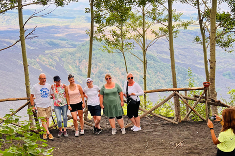 Catania: Etna Sunset Tour med upphämtning och avlämning