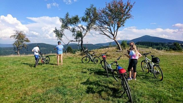 Visit E-BIKES in Eastern Sudetes in South Poland