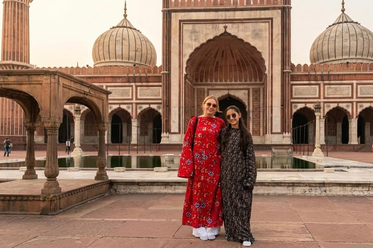 Delhi: Old & New Delhi Private Full or Half-Day Tour Half-Day Old Delhi (Guide & AC Vehicle)