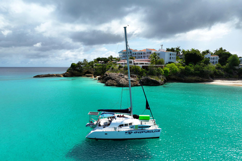 St Martin: catamaran boat trip (snorkelling, islands tours)