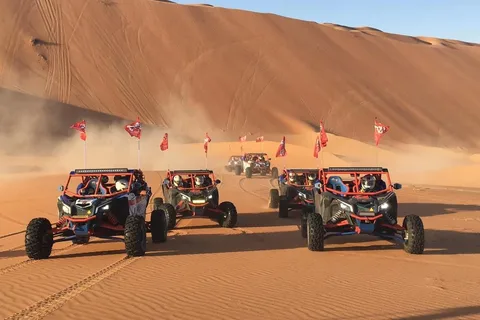 Doha Qatar Giro in buggy, giro in cammello, corsa sulle dune in 4x4.