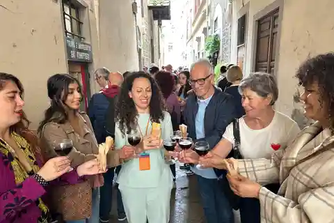 Tour gastronomico della città vecchia di Firenze e tour panoramico guidato