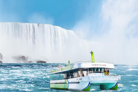 Niagara Falls, USA: Guided Tour With Boat, Cave & More Niagara Falls, USA: Guided Caves, Boat, and Tower Tour