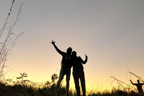 YOGYAKARTA MERAPI SUNRISE WITH A JEEP